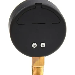 Pressure Gauge: 2-1/2" Dial, 0 to 30 psi, 1/4" Thread, NPT, Lower Mount