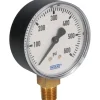 Pressure Gauge: 2-1/2" Dial, 0 to 600 psi, 1/4" Thread, NPT, Lower Mount