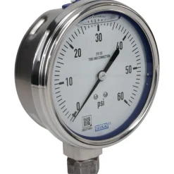 Pressure Gauge: 4