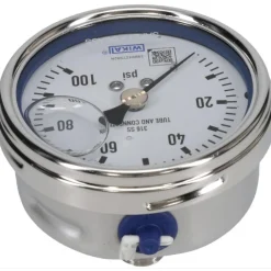Pressure Gauge: 2-1/2