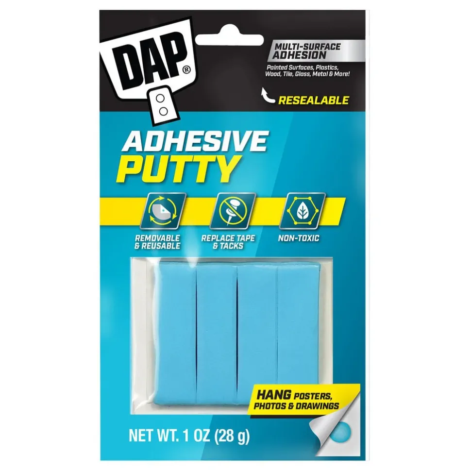 Putty: 1 oz, Blue, Butyl Rubber
