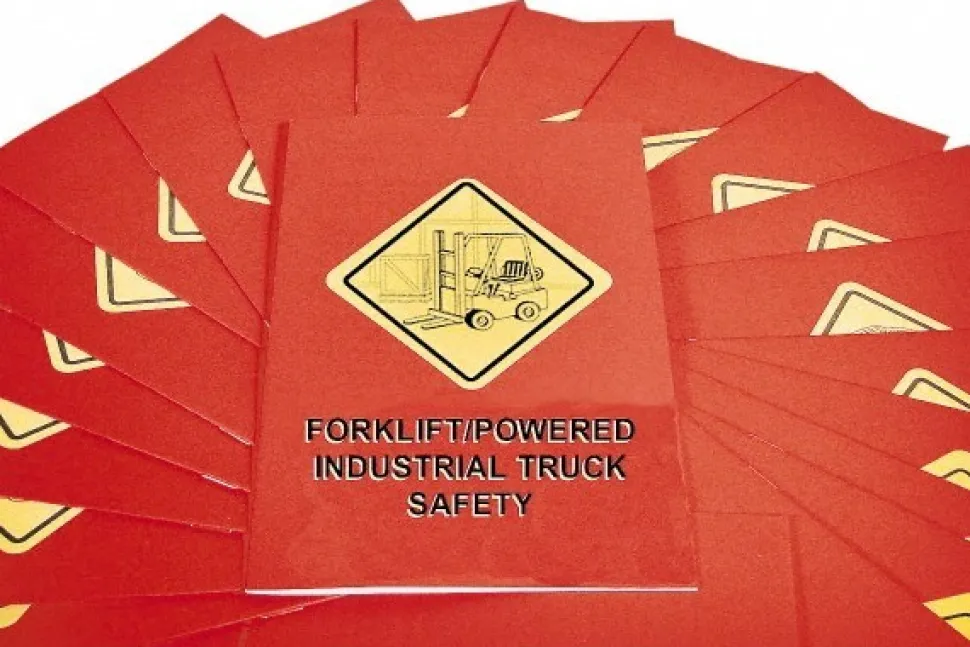 15 Qty 1 Pack Forklift Powered Industrial Truck Safety Training Booklet