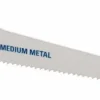 Reciprocating Saw Blade: 4" Long, Bi-Metal