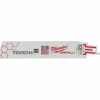 Reciprocating Saw Blade: 6" Long, Bi-Metal