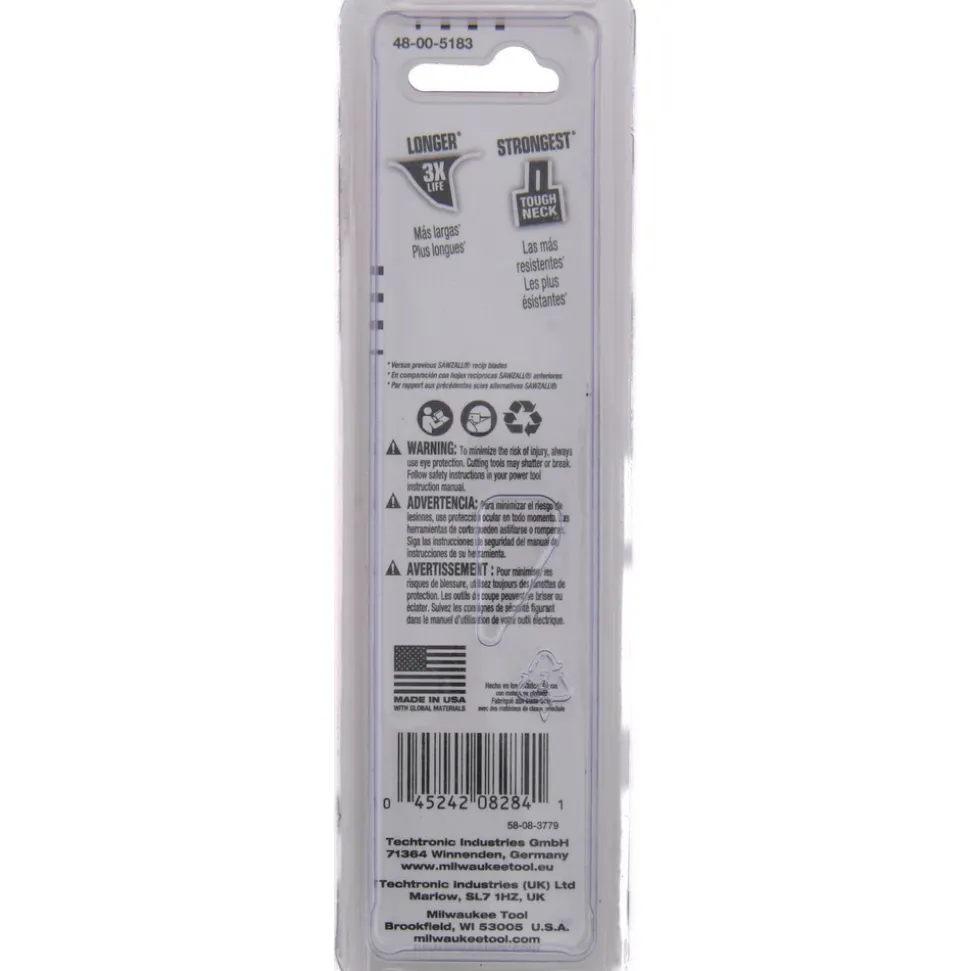 Reciprocating Saw Blade: Steel