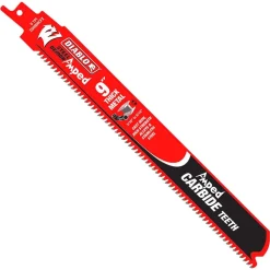 Reciprocating Saw Blade: 0.049" Wide, Carbon Steel