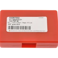 Rectangle Steel Gage Block: 0.5", Grade 0
