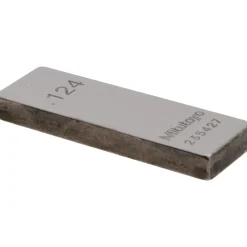 Rectangle Steel Gage Block: 0.124