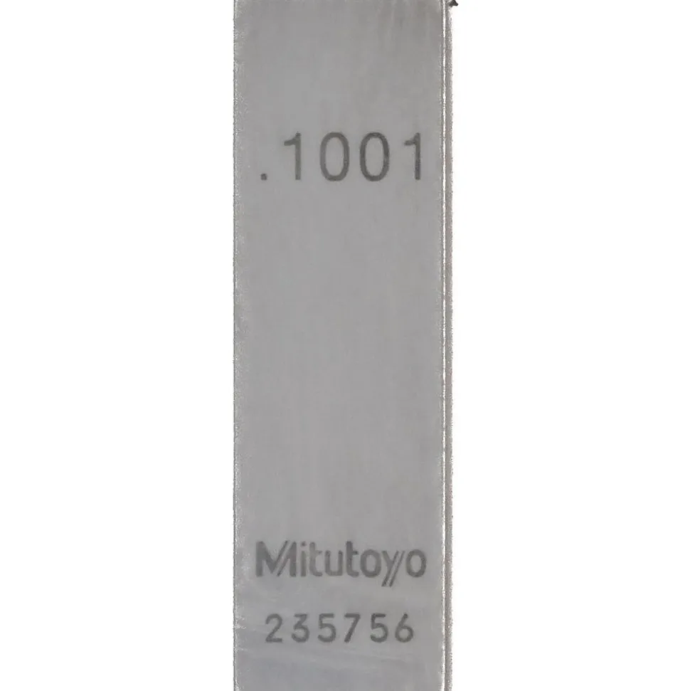 Rectangle Steel Gage Block: 0.1001", Grade 0