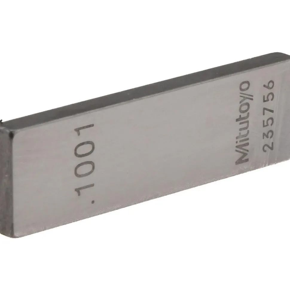 Rectangle Steel Gage Block: 0.1001", Grade 0