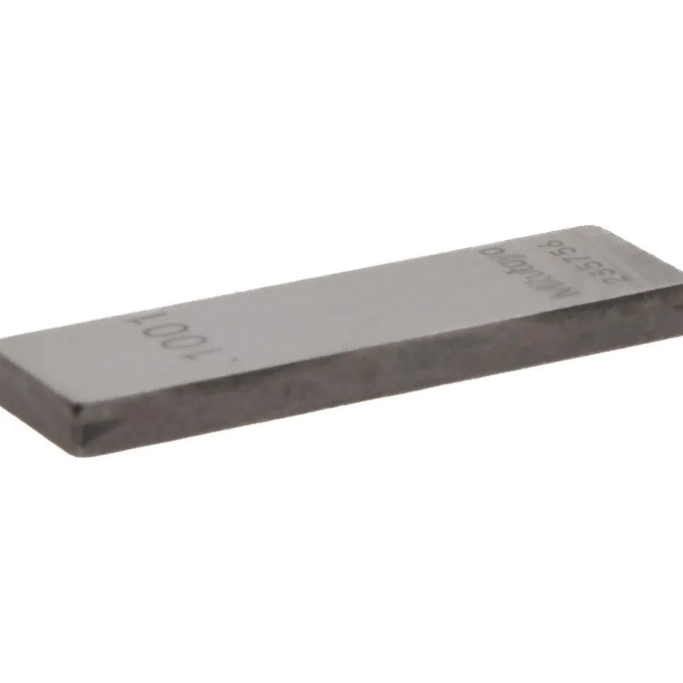 Rectangle Steel Gage Block: 0.1001", Grade 0