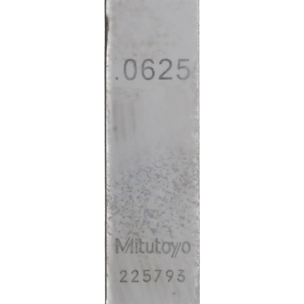 Rectangle Steel Gage Block: 0.0625", Grade 0