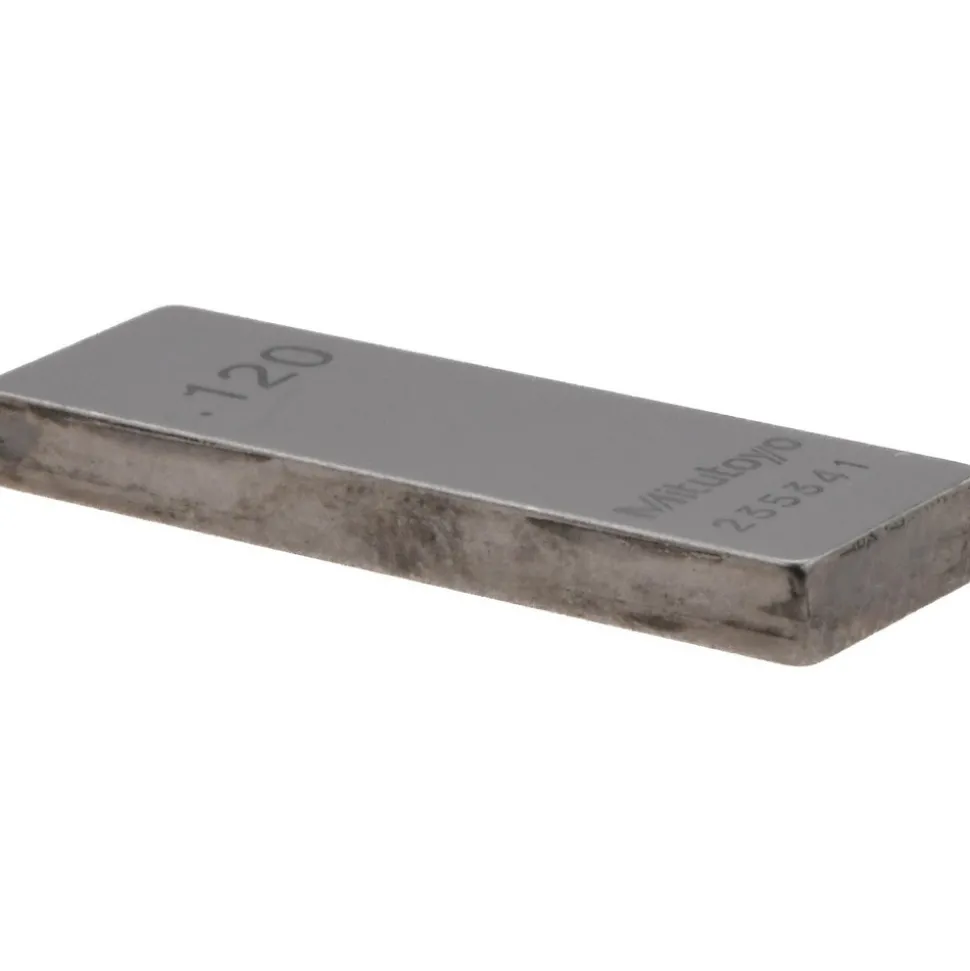 Rectangle Steel Gage Block: 0.12", Grade AS-1