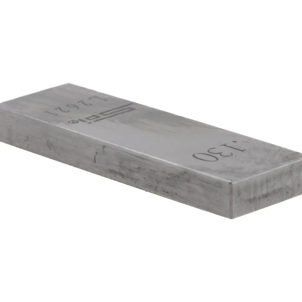 Rectangle Steel Gage Block: 0.13", Grade AS-1