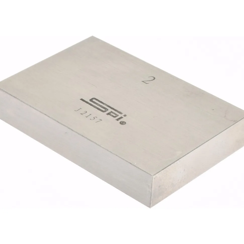 Rectangle Steel Gage Block: 2", Grade 0