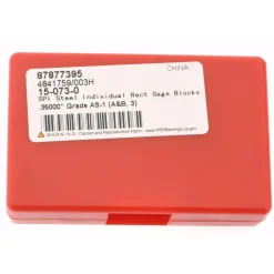 Rectangle Steel Gage Block: 0.35