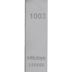 Rectangle Steel Gage Block: 0.1003", Grade 0