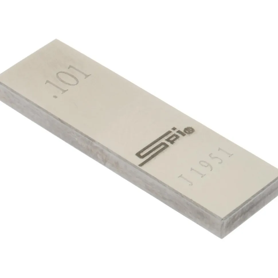 Rectangle Steel Gage Block: 0.101", Grade AS-1