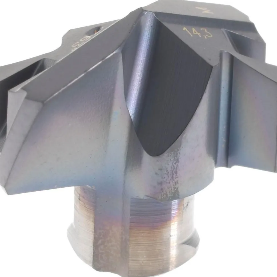 Replaceable Drill Tip: ICM 0563, 0.5630" Dia, 14.30 mm Dia, 140 deg Point