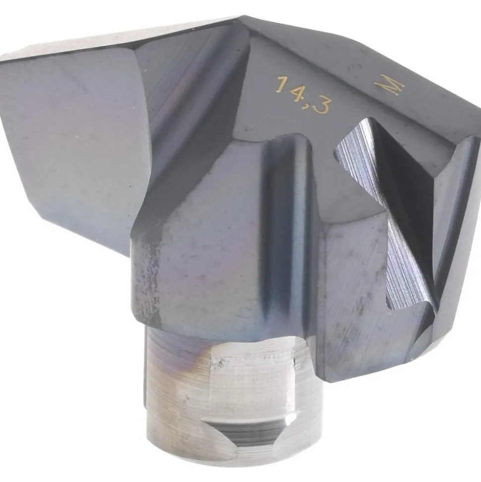 Replaceable Drill Tip: ICM 0563, 0.5630" Dia, 14.30 mm Dia, 140 deg Point