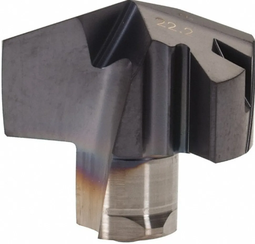 Replaceable Drill Tip: ICP-0874 IC908, 0.8747" Dia, 22.22 mm Dia, 140 deg Point