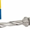 Replaceable-Tip Drill: 0.394 to 0.429" Dia, 3.15" Max Depth, 5/8" Weldon Flat Shank