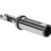 Replaceable-Tip Drill: 0.413 to 0.429" Dia, 1.24" Max Depth, 5/8" Weldon Flat Shank