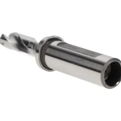 Replaceable-Tip Drill: 0.413 to 0.429" Dia, 1.24" Max Depth, 5/8" Weldon Flat Shank