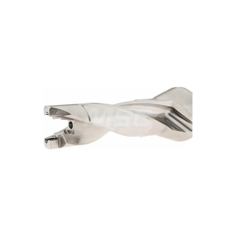 Replaceable-Tip Drill: 0.827 to 0.862" Dia, 2.48" Max Depth, 1" Weldon Flat Shank