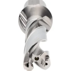 Replaceable-Tip Drill: 0.945 to 0.98" Dia, 4.72" Max Depth, 1-1/4" Weldon Flat Shank