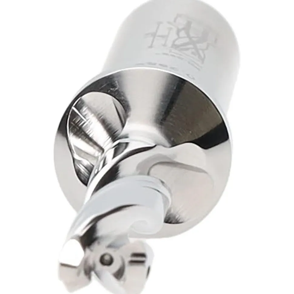 Replaceable-Tip Drill: 0.295 to 0.311" Dia, 1.48" Max Depth, 1/2" Weldon Flat Shank