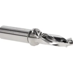 Replaceable-Tip Drill: 0.492 to 0.508" Dia, 1.47" Max Depth, 5/8" Straight-Cylindrical Shank