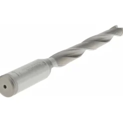 Replaceable-Tip Drill: 14.29 to 14.5 mm Dia, 142.88 mm Max Depth, 19.05 mm Straight-Cylindrical Shank