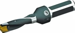 Replaceable-Tip Drill: 28.17 to 28.67 mm Dia, 89.92 mm Max Depth, 31.75 mm Weldon Flat Shank