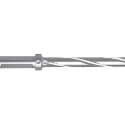 Replaceable-Tip Drill: 20.64 to 21.14 mm Dia, 165.1 mm Max Depth, 25.4 mm Weldon Flat Shank