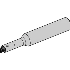 Replaceable Tip Milling Shanks: Shank Type: Cylindrical; Shank Diameter (mm): 15.88; Shank Diameter (Decimal Inch): 0.6250