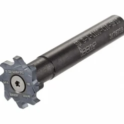 Replaceable Tip Milling Shank: Series T-Slot, 16.6 mm Projection, 16 mm Stepped Shank