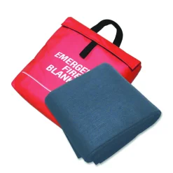 Rescue Blankets: Type: Fire; Material: Carbon Fiber; Overall Length: 60.0000 in; Overall Width: 72 in