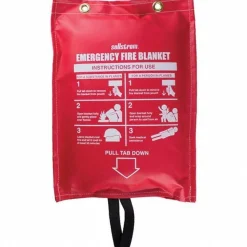 Rescue Blankets: Type: Fire; Overall Length: 60.0000 in; Overall Width: 72 in