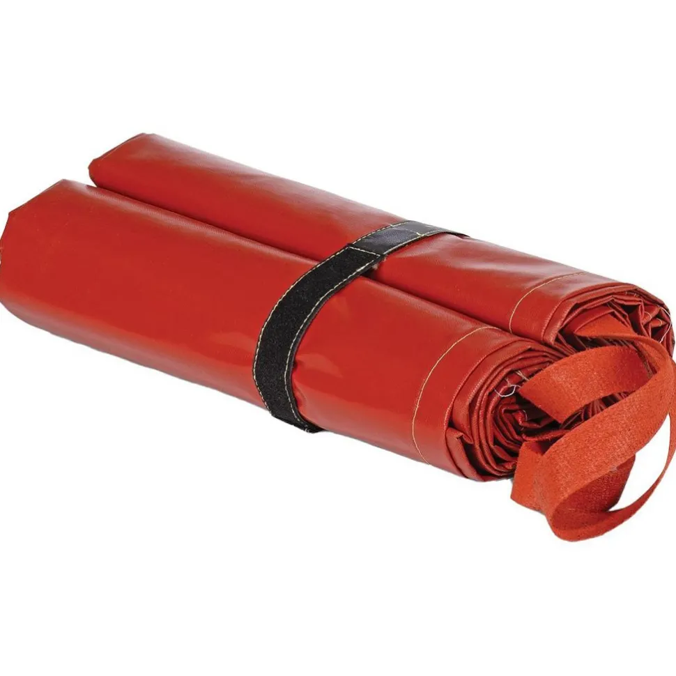Rescue Blankets: Type: Lithium Battery Fire Blanket; Material: Pyroxene, Silicone; Overall Length: 16.4000 ft; Overall Width: 16 ft