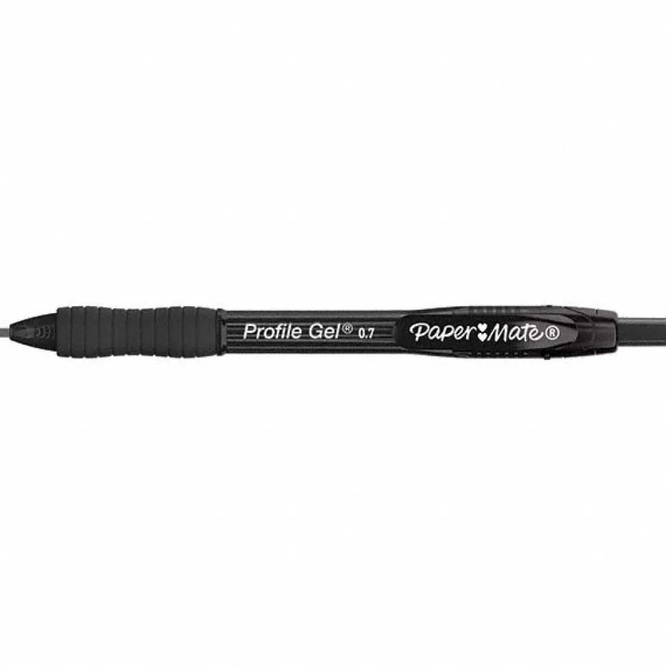Retractable Gel: Medium Point, Black
