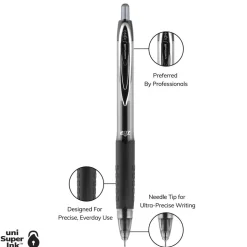 Retractable Pen: 0.7 mm Tip, Blue Ink