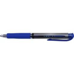 Retractable Pen: 0.7 mm Tip, Blue Ink