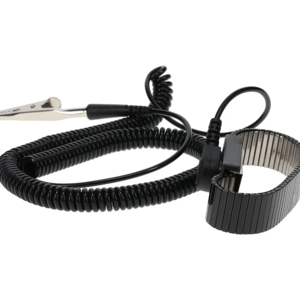 Reusable Metal Metal ESD Wrist Strap