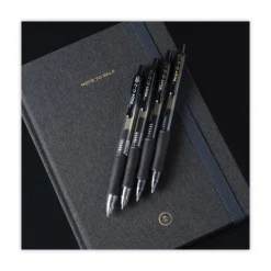 Roller Ball Pen: Conical Tip, Black Ink