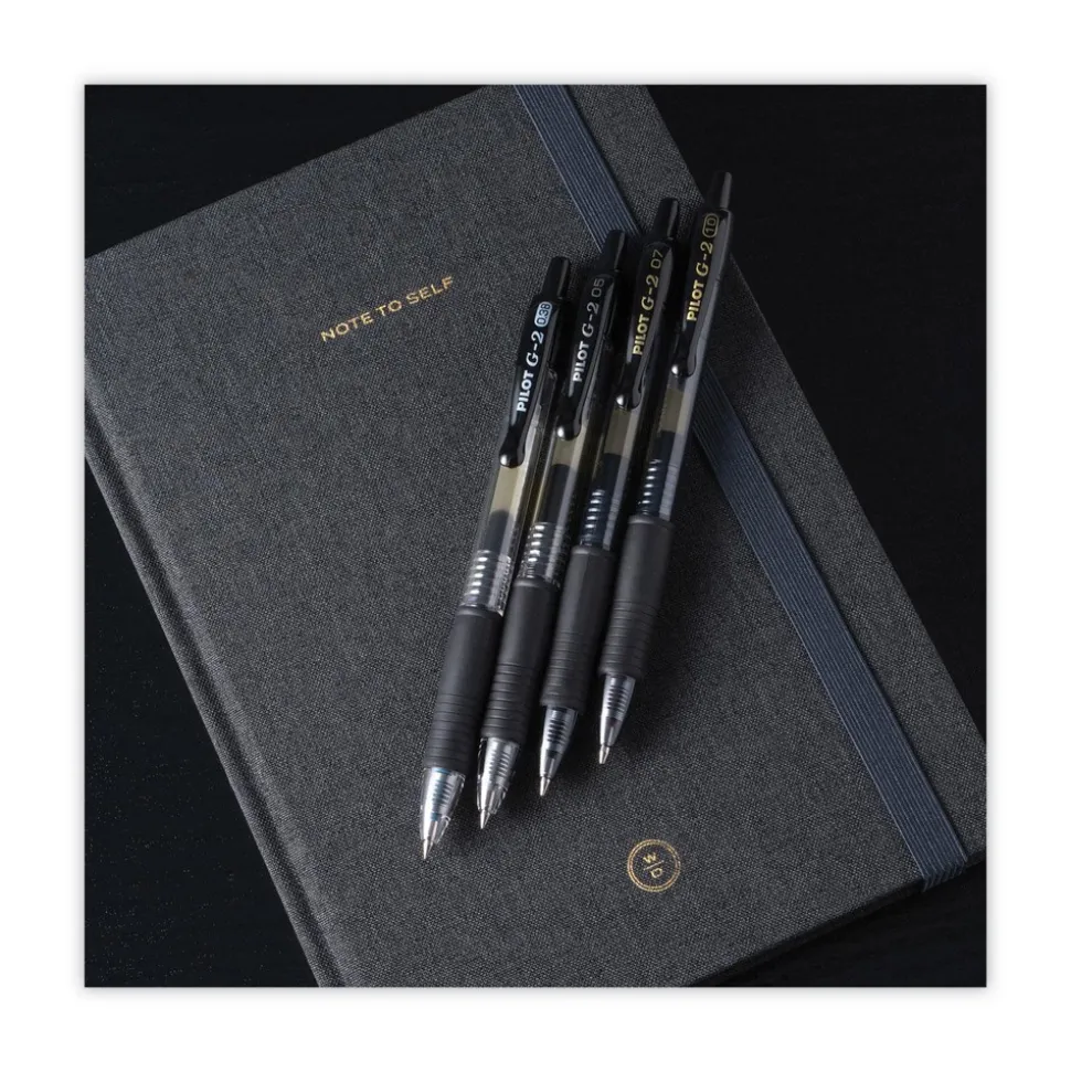 Roller Ball Pen: Conical Tip, Black Ink