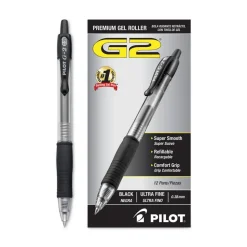 Roller Ball Pen: Conical Tip, Black Ink