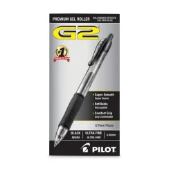 Roller Ball Pen: Conical Tip, Black Ink