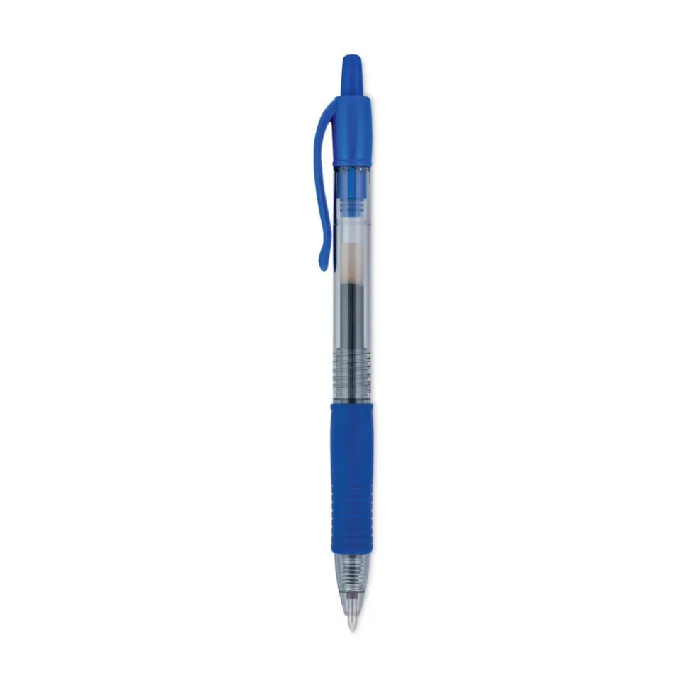 Roller Ball Pen: Conical Tip, Blue Ink
