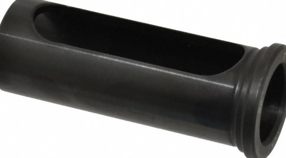 Rotary Tool Holder Bushing: Type C, 1" ID, 1-1/4" OD, 3-1/4" Length Under Head